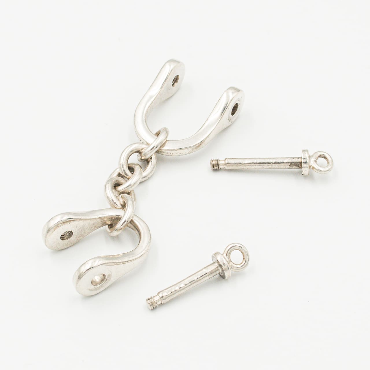 ティファニー ダブル シャックル キーリング