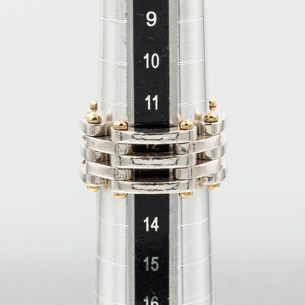 ティファニー ゲートリンク リング 13号 シルバー 18K コンビ