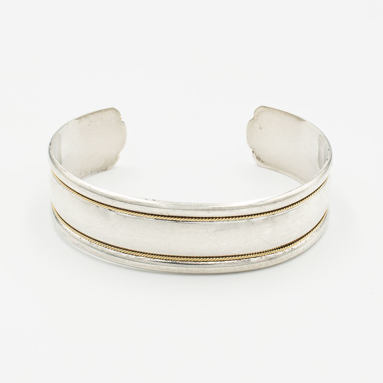 ティファニー ダブルロープ ミディアム カフ ブレスレット