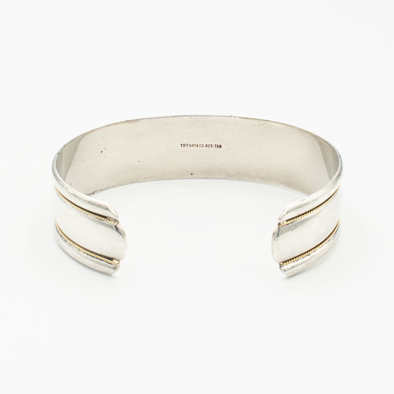 ティファニー ダブルロープ ミディアム カフ ブレスレット