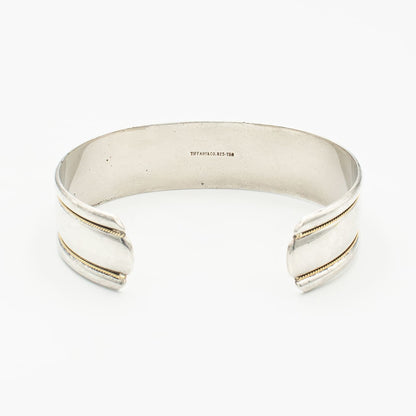 ティファニー ダブルロープ ミディアム カフ ブレスレット