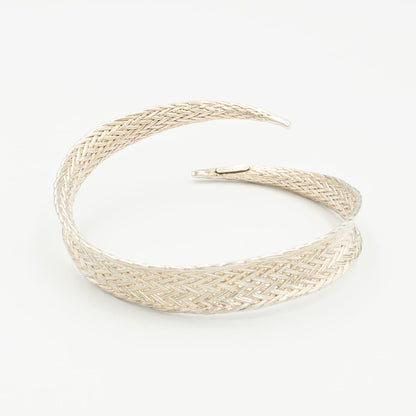 ティファニー ウーブン リーフ ブレスレット