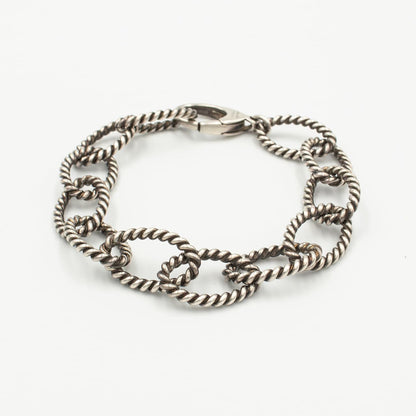 ティファニー ツイスト オーバル リンク ブレスレット