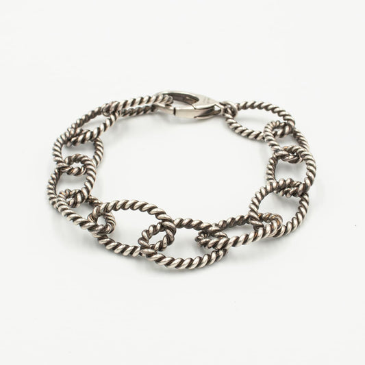 ティファニー ツイスト オーバル リンク ブレスレット