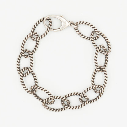 ティファニー ツイスト オーバル リンク ブレスレット