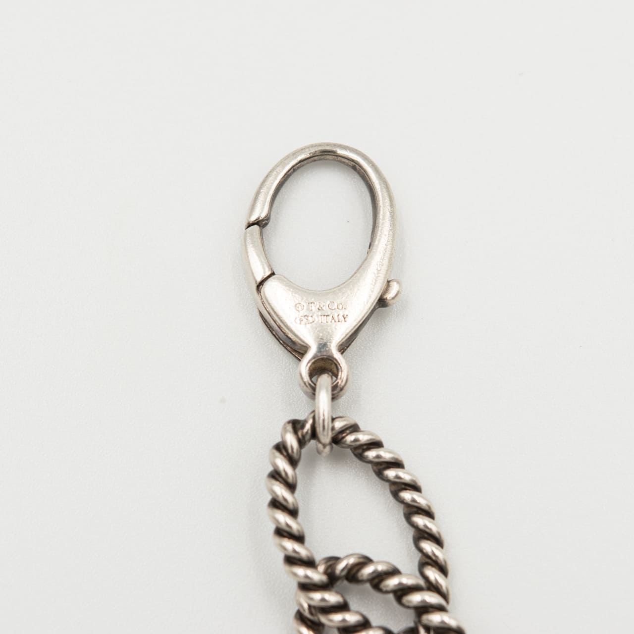 ティファニー ツイスト オーバル リンク ブレスレット