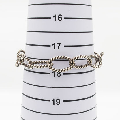 ティファニー ツイスト オーバル リンク ブレスレット