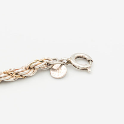 ティファニー シン ツイストロープ ブレスレット