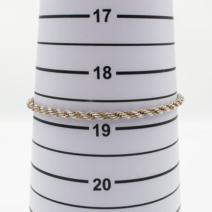 ティファニー シン ツイストロープ ブレスレット