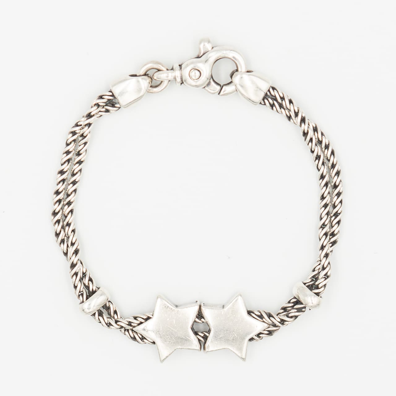 ティファニー ダブルロープ スター ブレスレット