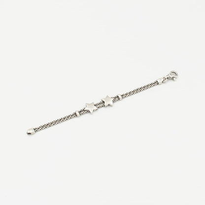 ティファニー ダブルロープ スター ブレスレット