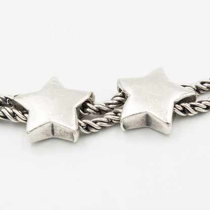 ティファニー ダブルロープ スター ブレスレット