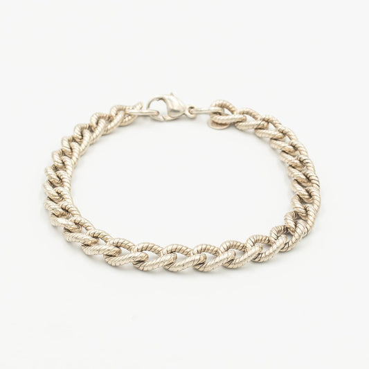 ティファニー パターンドリンク ブレスレット ツイストロープ