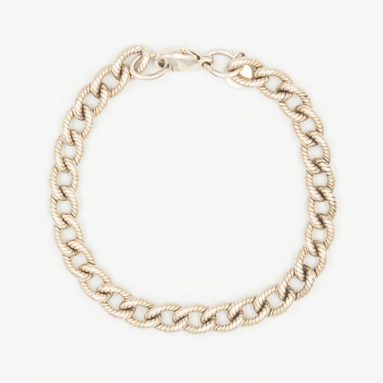 ティファニー パターンドリンク ブレスレット ツイストロープ