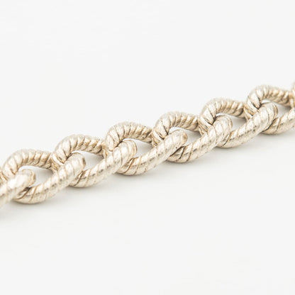 ティファニー パターンドリンク ブレスレット ツイストロープ