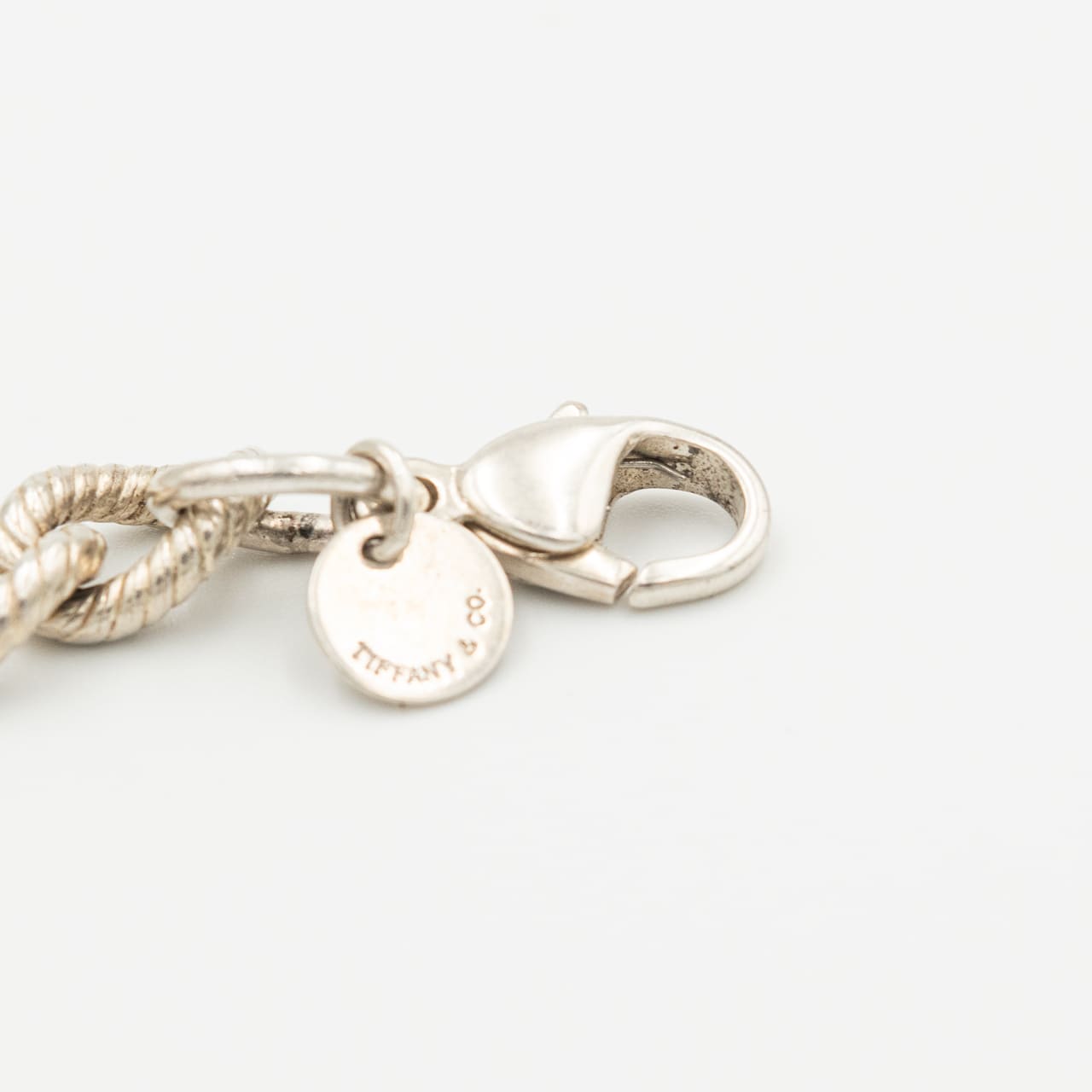 ティファニー パターンドリンク ブレスレット ツイストロープ