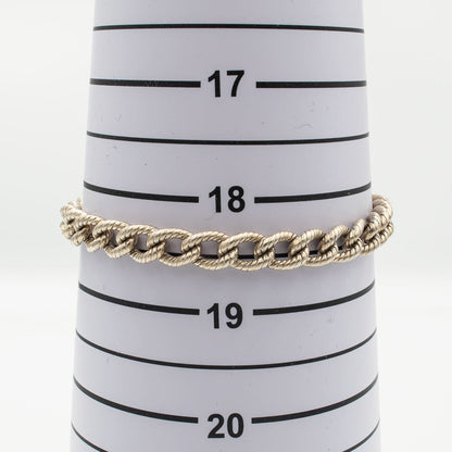 ティファニー パターンドリンク ブレスレット ツイストロープ