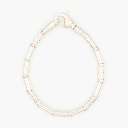 ティファニー エッチド ブレスレット アズテック ジグザグ シルバー