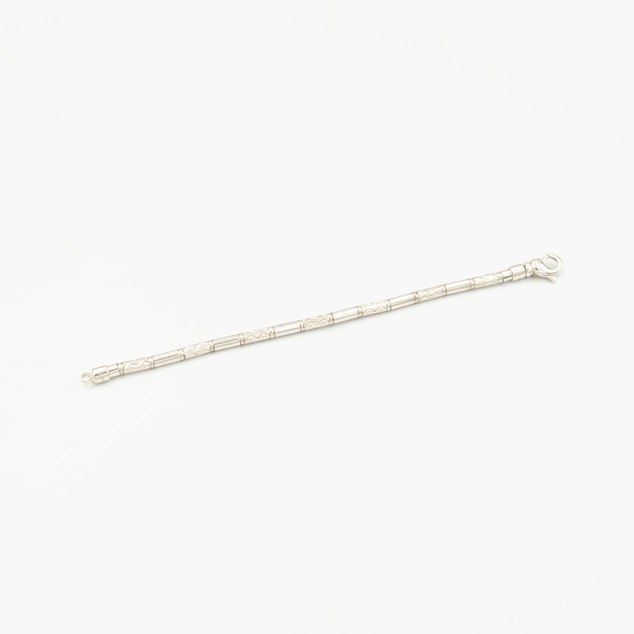 ティファニー エッチド ブレスレット アズテック ジグザグ シルバー