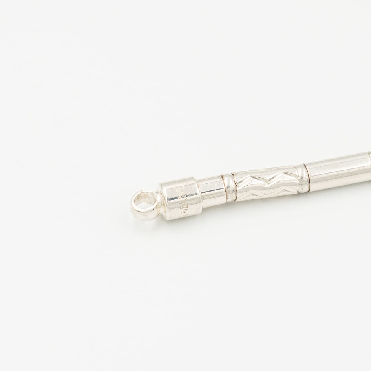 ティファニー エッチド ブレスレット アズテック ジグザグ シルバー