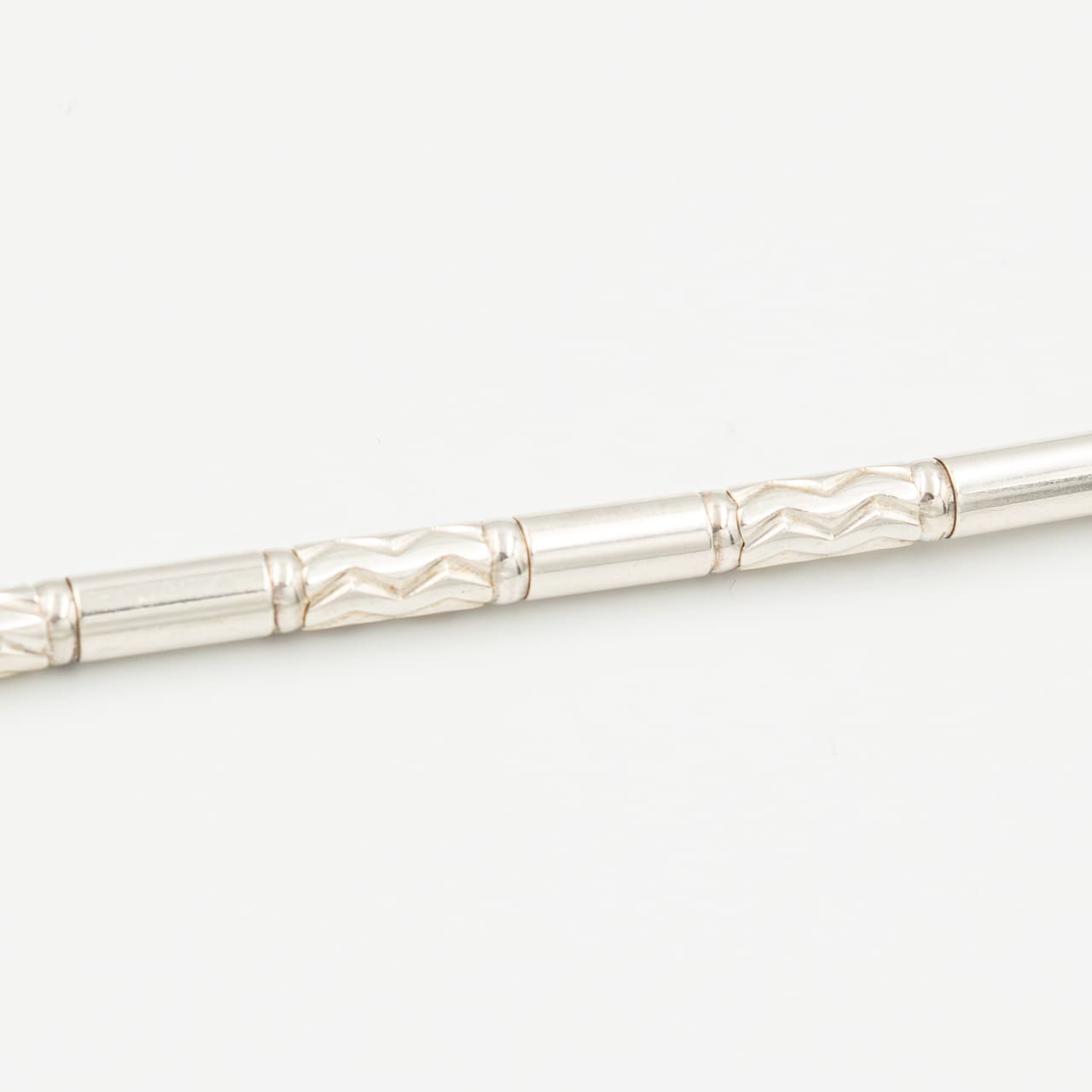 ティファニー エッチド ブレスレット アズテック ジグザグ シルバー