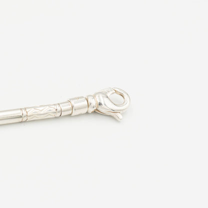 ティファニー エッチド ブレスレット アズテック ジグザグ シルバー