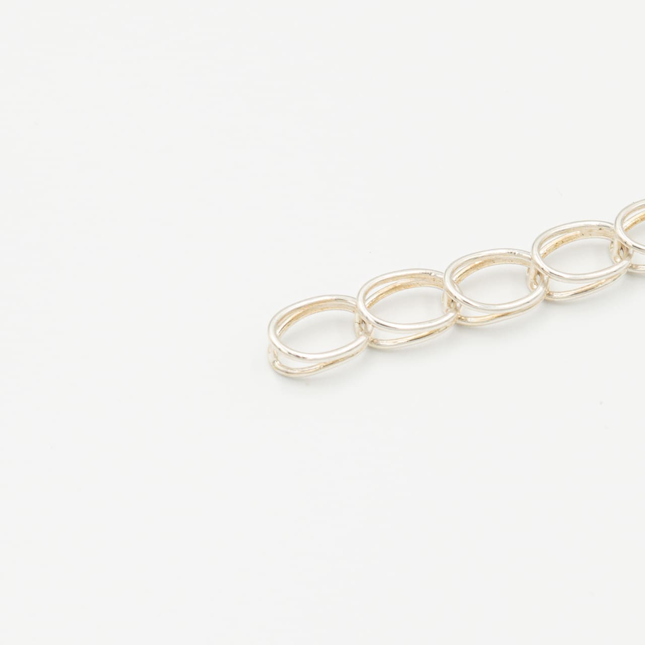 ティファニー ダブル オーバル リンク ブレスレット