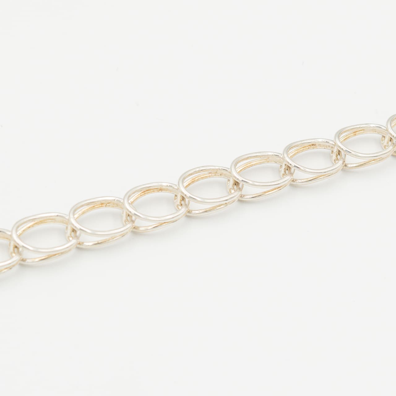 ティファニー ダブル オーバル リンク ブレスレット