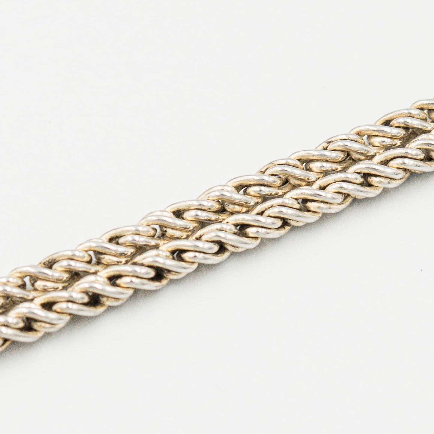 ティファニー センターノット ダブルロープ ブレスレット