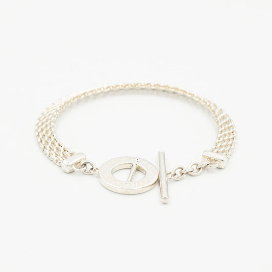 ティファニー メッシュ トグル ブレスレット