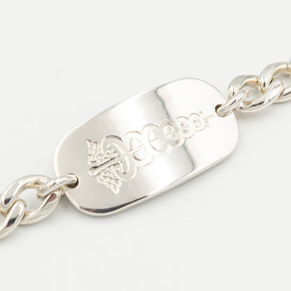 ティファニー カドゥケス メディカル ID ブレスレット