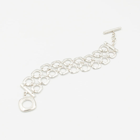 ティファニー ダブル クッションリンク ブレスレット