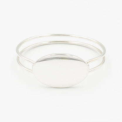 ティファニー オーバル ID バングル