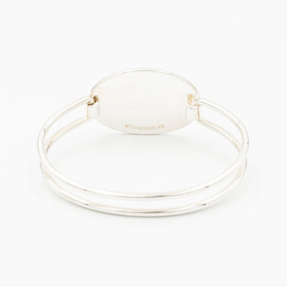 ティファニー オーバル ID バングル