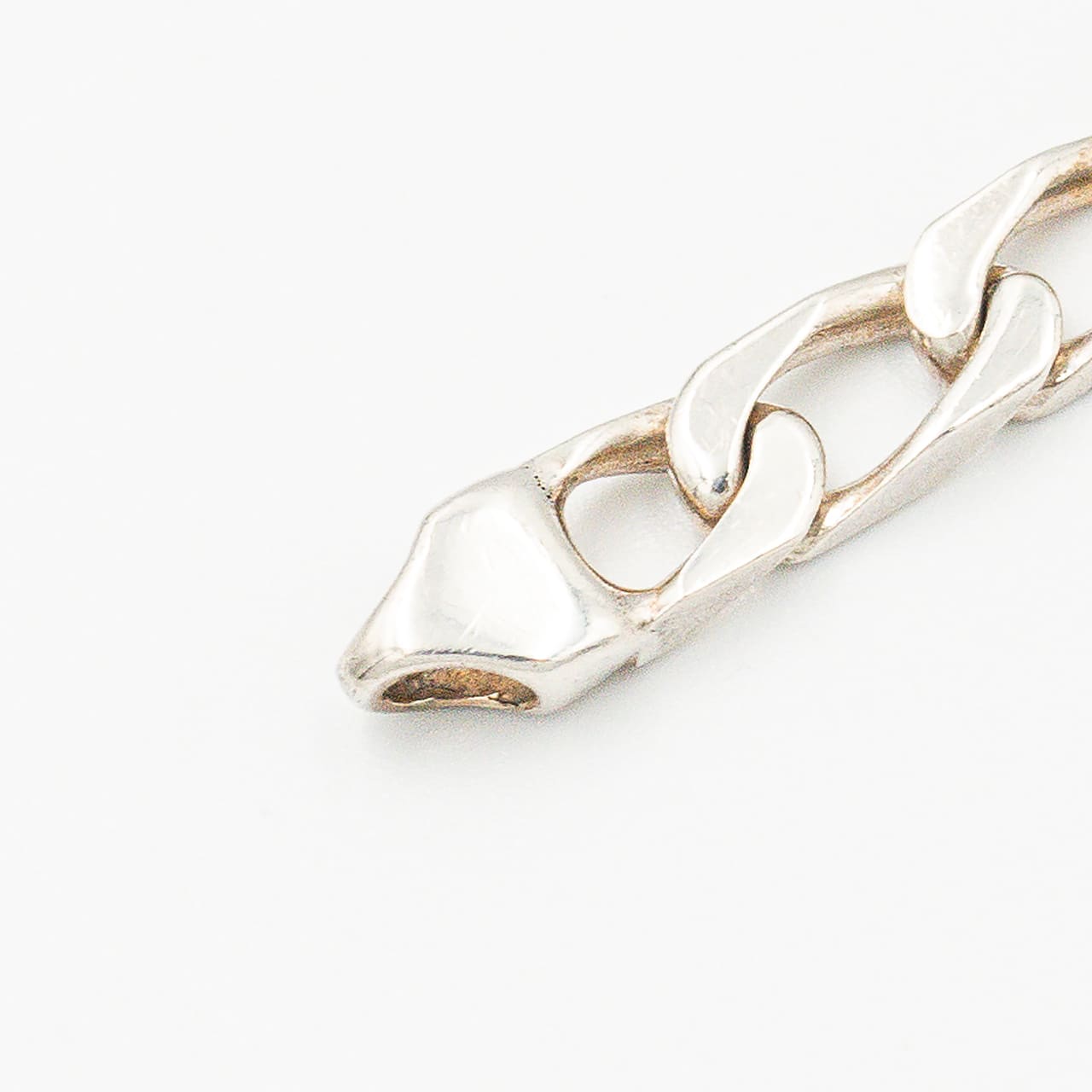 ヴィンテージ ティファニー フィガロチェーン ブレスレット シルバー 18K コンビ 1990's
