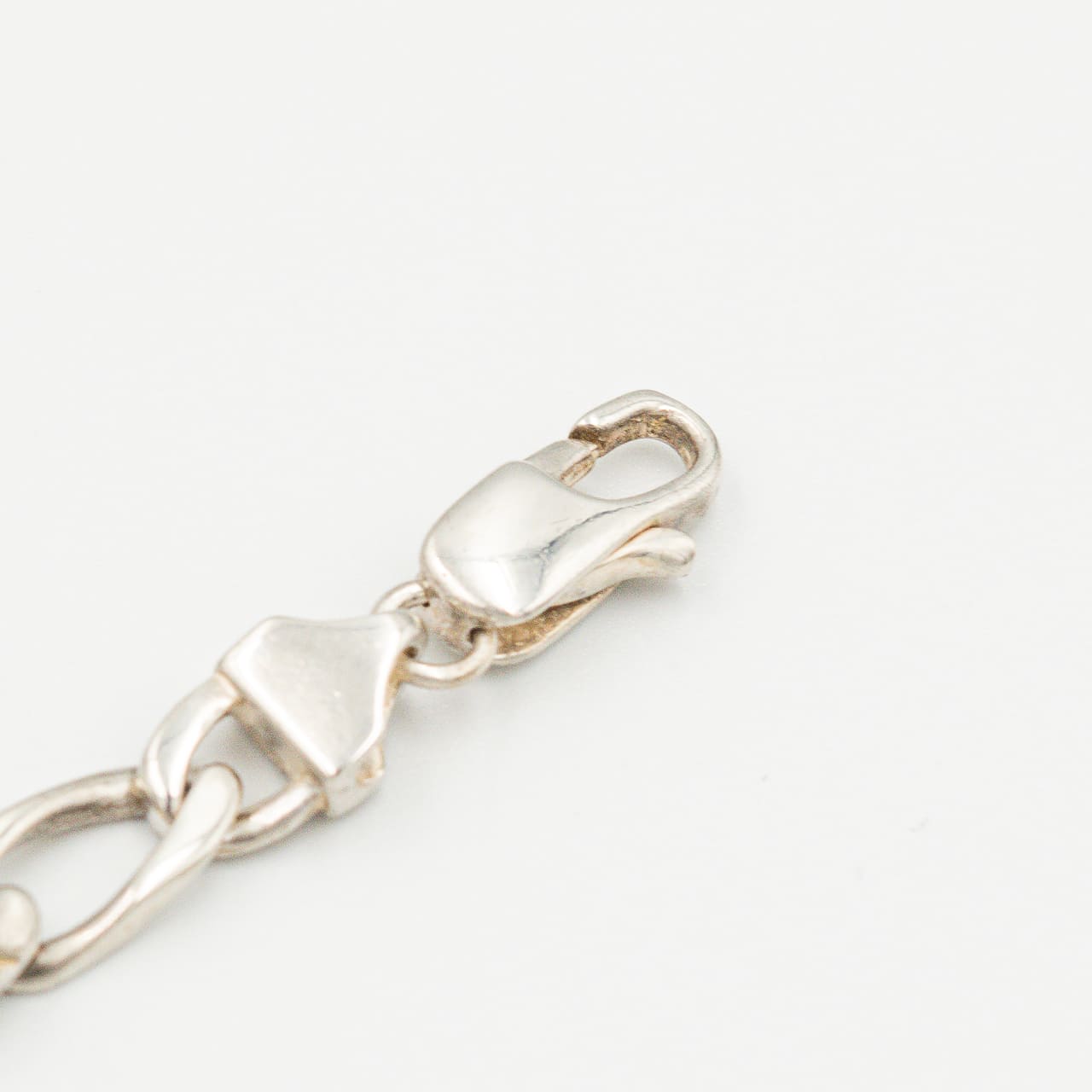 ヴィンテージ ティファニー フィガロチェーン ブレスレット シルバー 18K コンビ 1990's