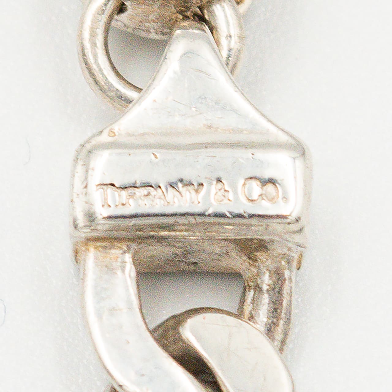 ヴィンテージ ティファニー フィガロチェーン ブレスレット シルバー 18K コンビ 1990's 刻印