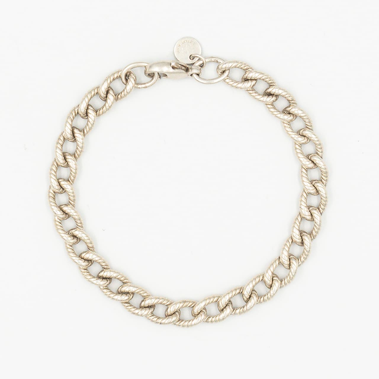 ティファニー パターンドリンク ツイストロープ ブレスレット