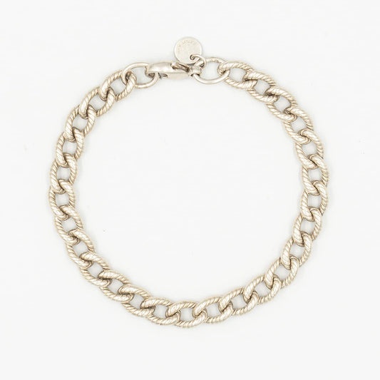 ティファニー パターンドリンク ツイストロープ ブレスレット