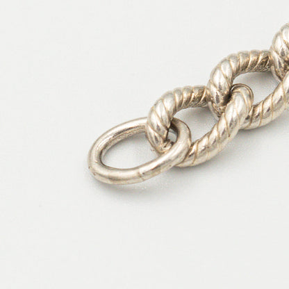 ティファニー パターンドリンク ツイストロープ ブレスレット