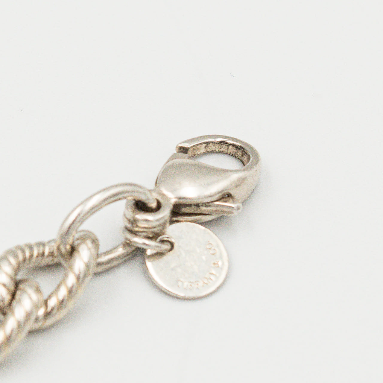 ティファニー パターンドリンク ツイストロープ ブレスレット