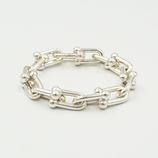 ティファニー ハードウェア ラージ リンク ブレスレット