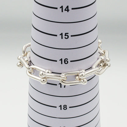 ティファニー ハードウェア ラージ リンク ブレスレット