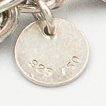 ヴィンテージ ティファニー シック ツイストロープ ブレスレット 18.5cm シルバー 18K コンビ 1990's