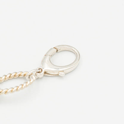 ティファニー ツイスト オーバル リンク ブレスレット 20.7cm シルバー