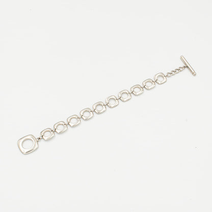 ティファニー クッションリンク ブレスレット 19.9cm シルバー