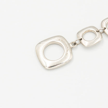 ティファニー クッションリンク ブレスレット 19.9cm シルバー