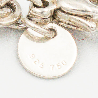 ヴィンテージ ティファニー シック ツイストロープ ブレスレット 18.7cm シルバー 18K コンビ 1990's
