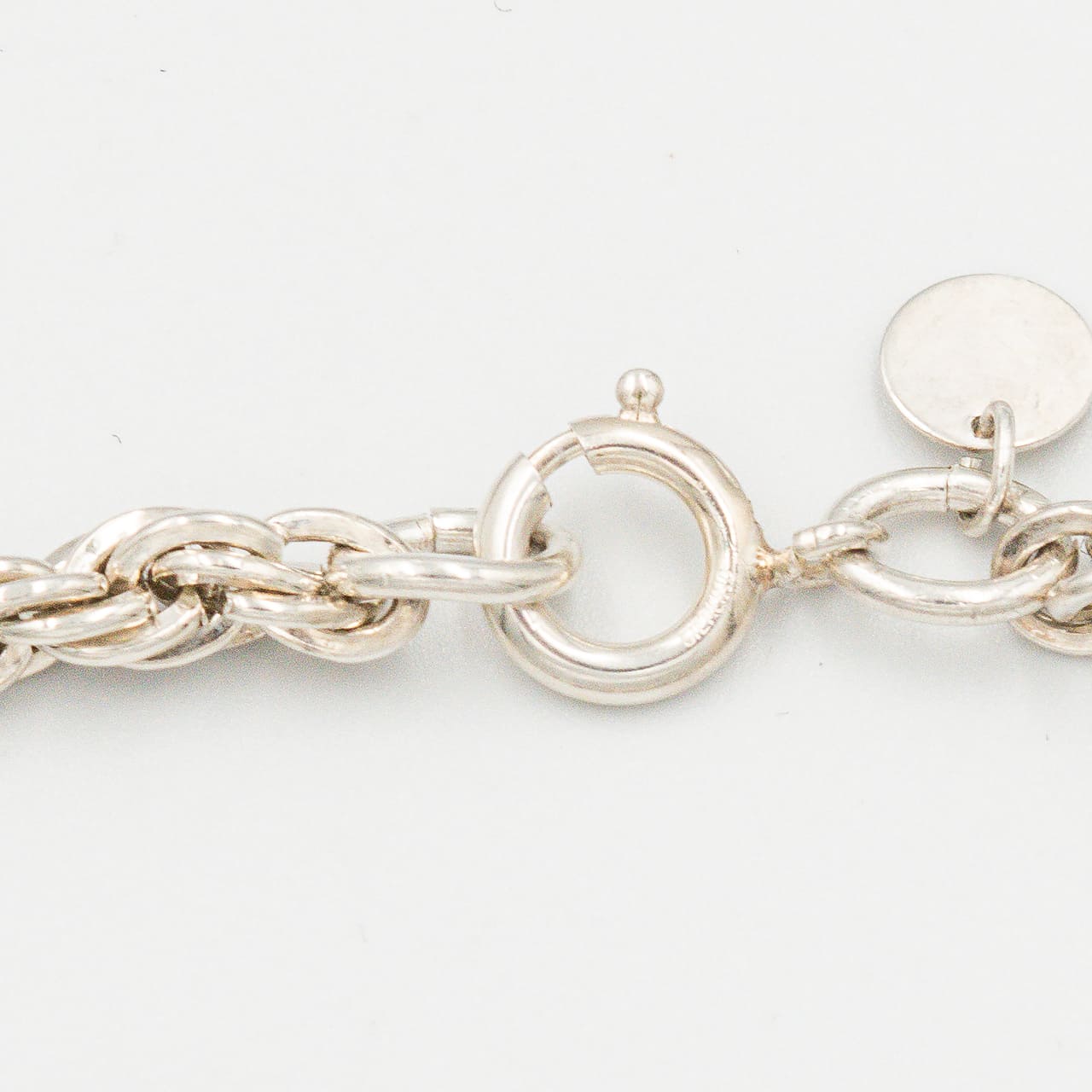 ヴィンテージ ティファニー シック ツイストロープ ブレスレット 20.1cm シルバー  1980's