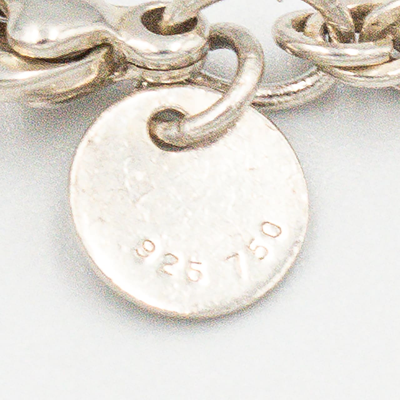 ヴィンテージ ティファニー シン ツイストロープ ブレスレット 18.9cm シルバー 18K コンビ 1990's